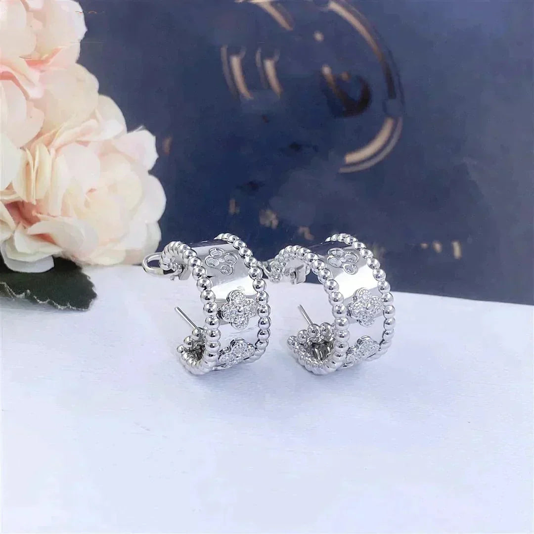 ¡®Aura Jewels¡¯PERLEE DIAMOND EARRINGS