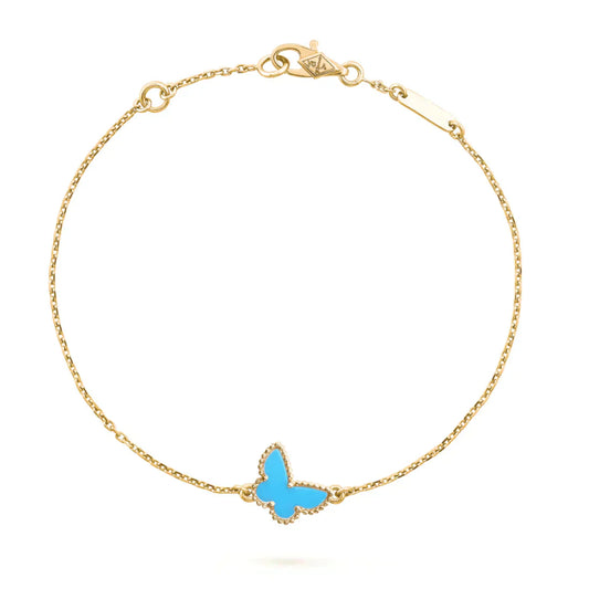 ¡®Aura Jewels¡¯BUTTERFLY TURQUOISE BUTTERFLY BRACELET