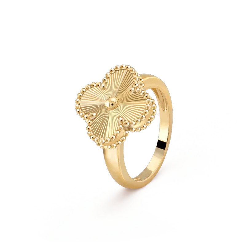 ¡®Aura Jewels¡¯CLOVER GOLD RING