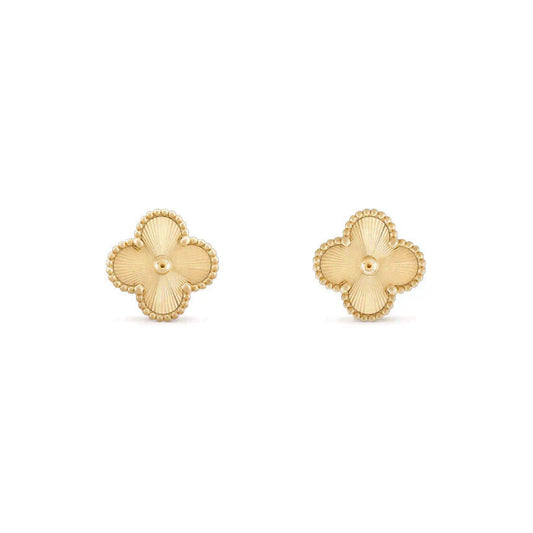 ¡®Aura Jewels¡¯CLOVER MEDIUM 1 MOTIFS LASER EARRINGS