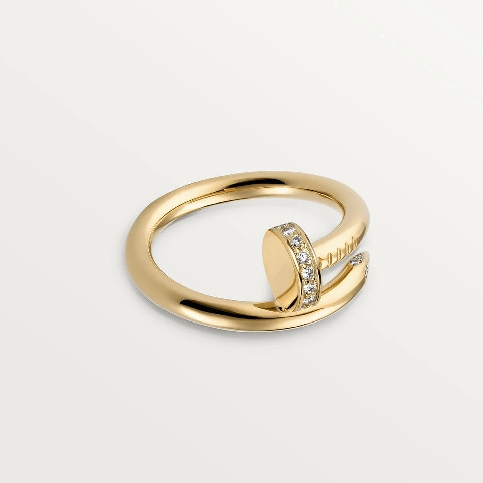 ¡®Aura Jewels¡¯JUSTE RING 2.65MM GOLD DIAMOND